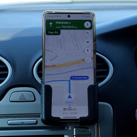 Olixar Black Universal Adhesive Phone Holder For Phones & Tablets