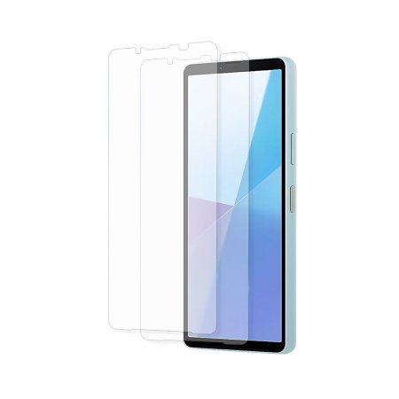 Olixar Two Pack Film Screen Protectors - For Sony Xperia 10 VI
