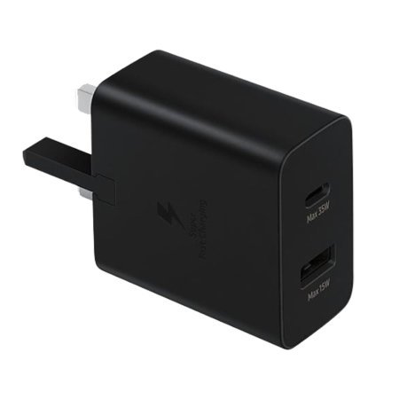 Official Samsung 35W Duo Fast Charging USB-A & USB-C Mains Charger