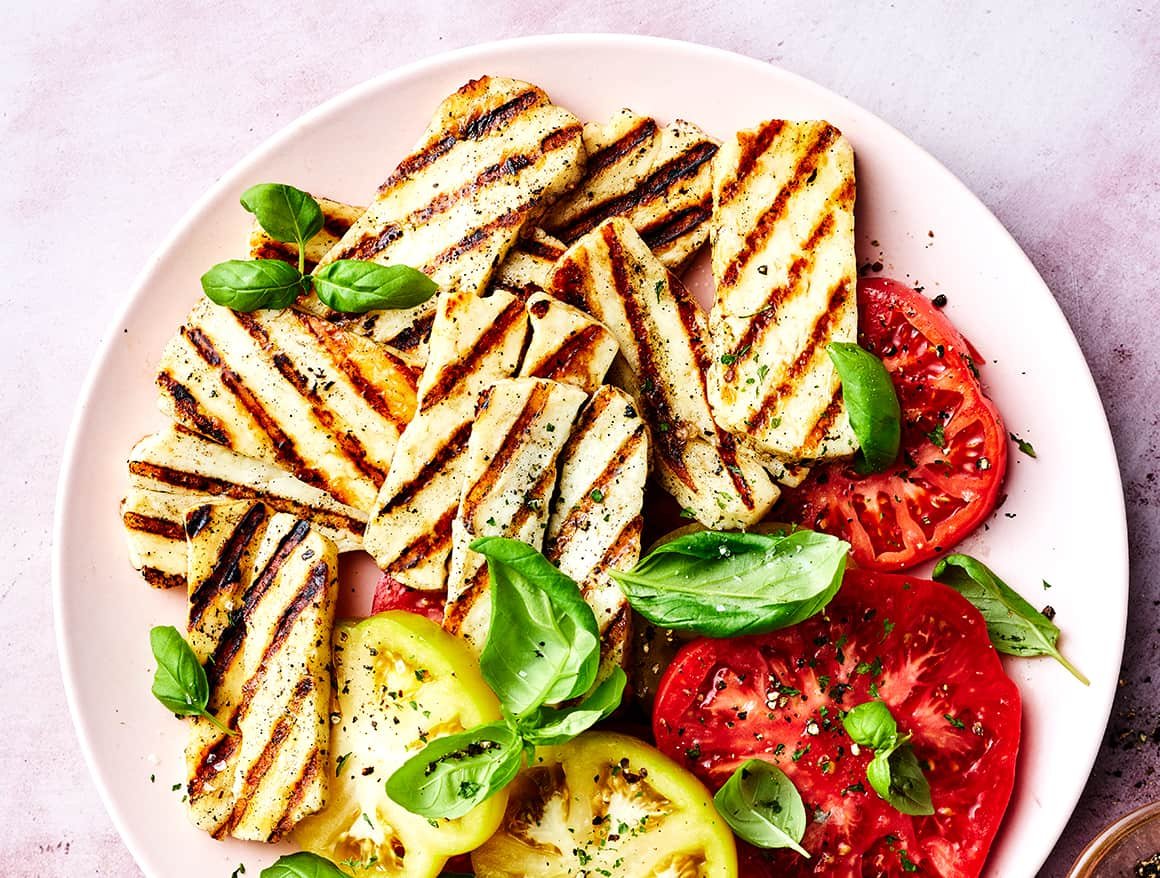Grilled Halloumi (V)