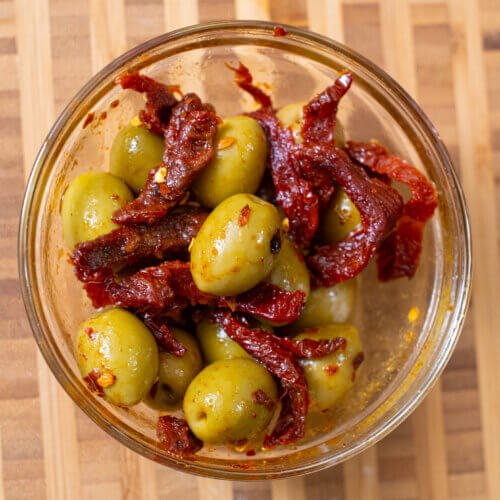 Spicy Olives